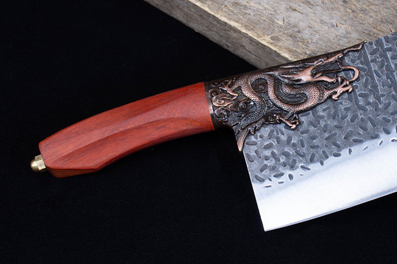 Forged Stainless Steel Kitchen Knife With Round Head