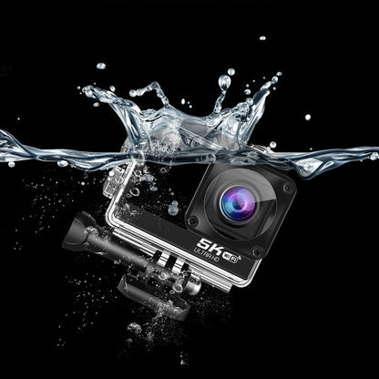 5K Sports Camera With Wireless Microphone Anti-shake Waterproof