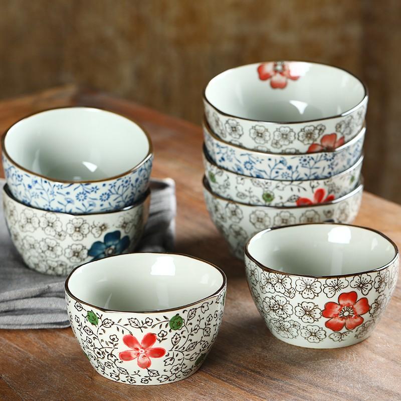 Creative Square Bowl Home Thickened And Anti-scald Underglaze Tableware