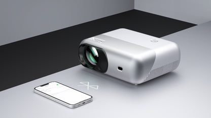 Home Portable Same Screen With Mobile Phone Projector WiFi HD 1080p Projector