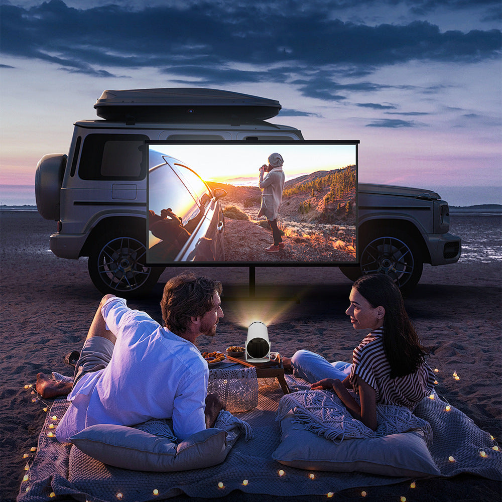 Cross-border Hot 4K WiFi HD Android 11 Version 5G Bluetooth Portable Home Mini Outdoor Projector