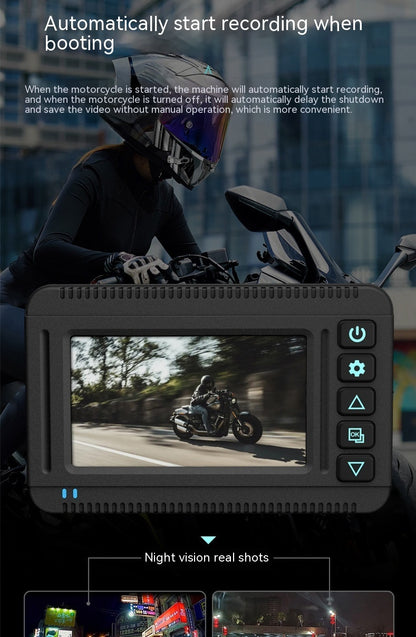 GPS Trajectory Of High-definition Motorcycle Waterproof Recorder