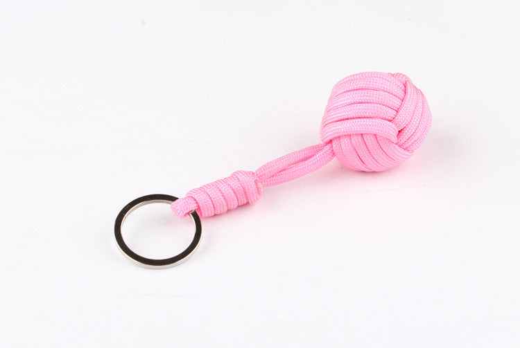 Outdoor Parachute Cord Woven Key Ball Outdoor Self-defense Tool