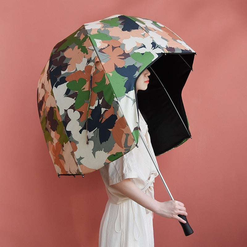 Helmet Umbrella Sunny And Rainy Dual-purpose Sun Protection Sunshade