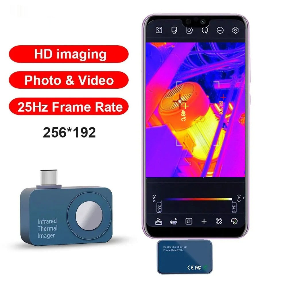 Android Plug-in Thermal Imaging Camera