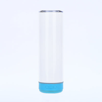 Sublimation 20oz Bluetooth Audio Cup Creative 304 Stainless Steel Vacuum Cup Double-layer Vacuum Tumbler