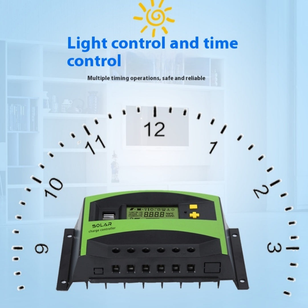 Solar Controller 12v24v20A-60A Photovoltaic Panel Controller