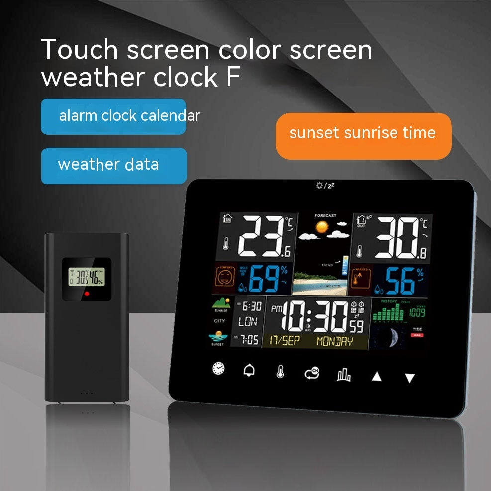 Color Screen Touch Weather Forecast Bell