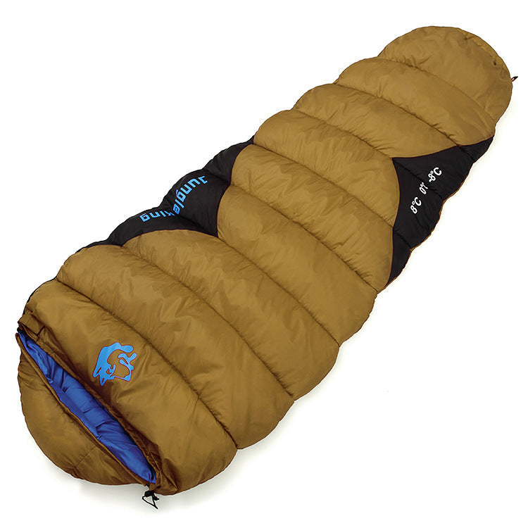 Outdoor Sleeping Bag Mummy Autumn And Winter Camping