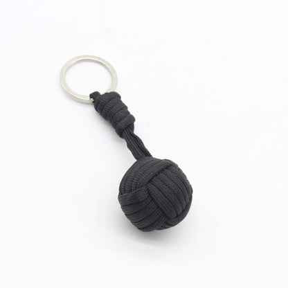 Outdoor Parachute Cord Woven Key Ball Outdoor Self-defense Tool