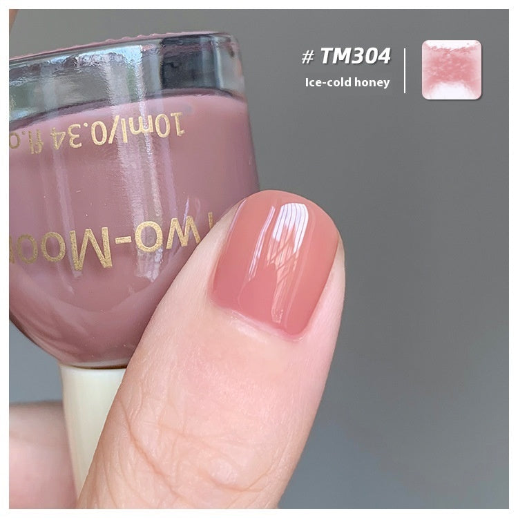 Summer Nail Polish Baking-free Non-tearing Jelly Juicy Grape Amber Strawberry Chopsticks