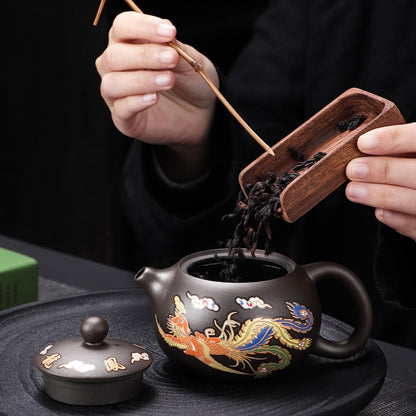 Chinese Style Kung Fu Teapot That Heats Up When Exposed To Water