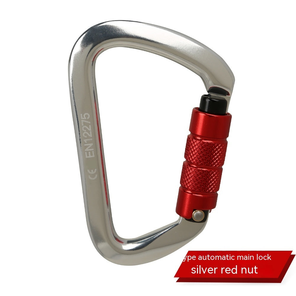 D-type Load-bearing Safety Rock Climbing Lock Mountaineering Main Lock