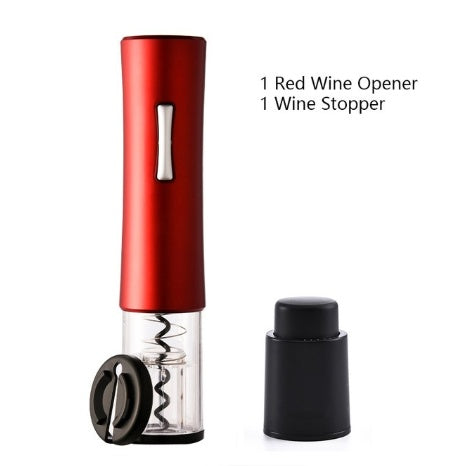 Electric Wine Opener Corkscrew Foil Cutter Set Automatic High-end Bottle Opener For Wine Kitchen Gadgets Can Opener