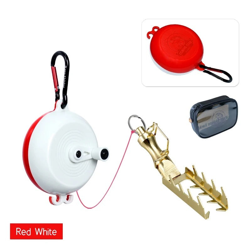 Ilure Lure Of Fishing Gear Sequined Iron Plate Hanging Bottom Lifter Wukong Bait Lifter With 30 M Line Cross-border E-commerce