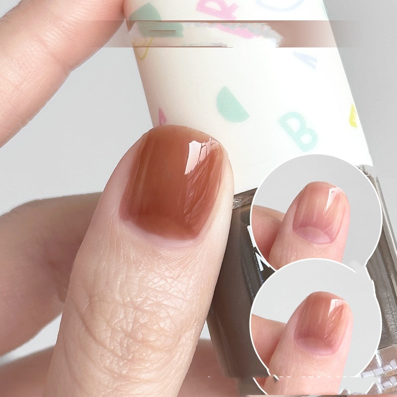 Water-based Tearable Nail Polish Baking-free And Tasteless