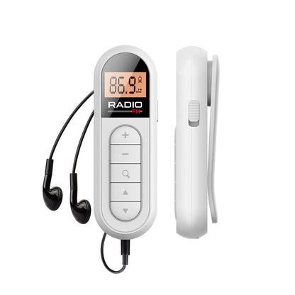 Radio Mini Rechargeable With Clip