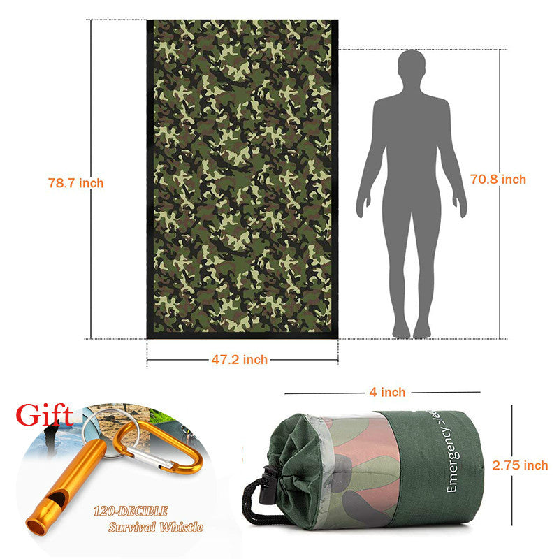 Emergency Bivy Sack Survival Sleeping Bag Emergency