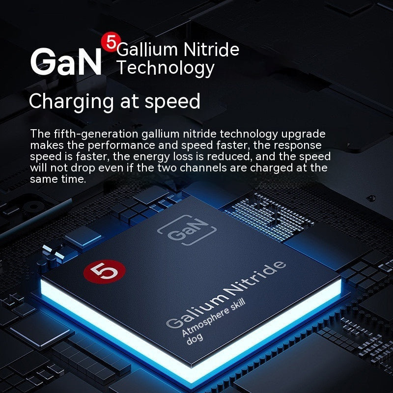 Gallium Nitride Light And Fast Charge 65W