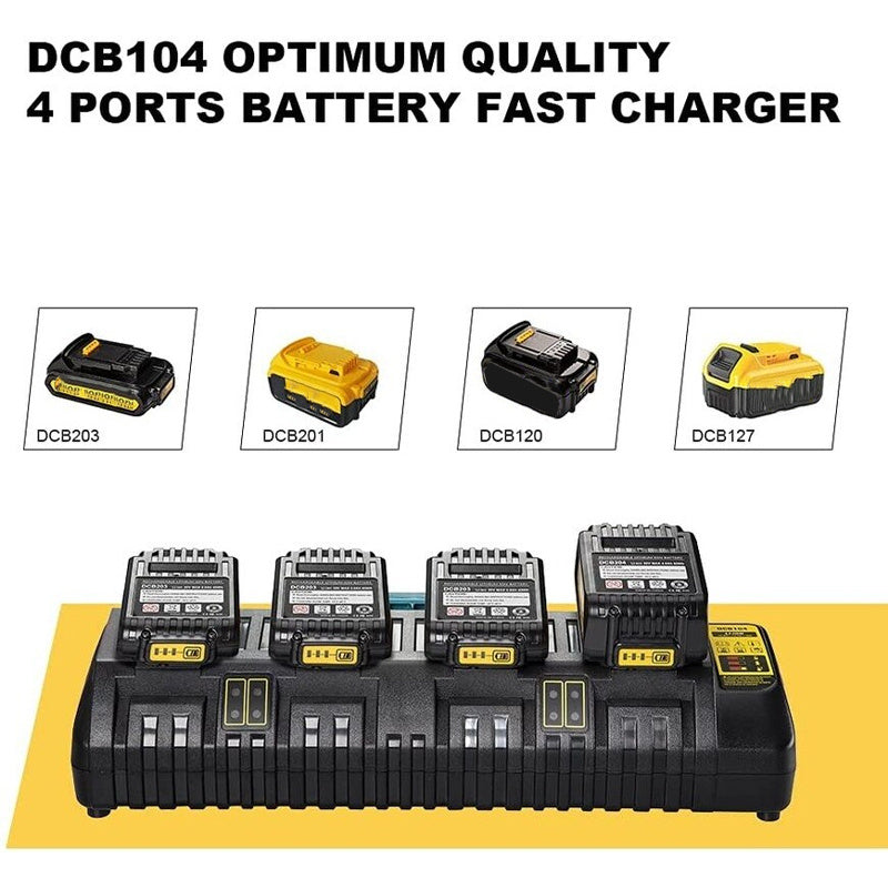 Suitable For DCB104 Fast Charger Of Electric Tools