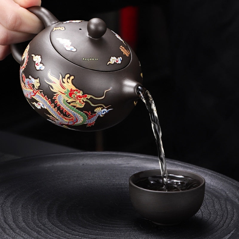 Chinese Style Kung Fu Teapot That Heats Up When Exposed To Water