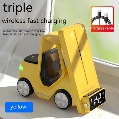 Creative Car External Desktop Stand Wireless Fast Charging