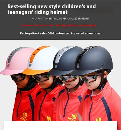 Equestrian Helmet Horse Riding Hat Summer Super Light