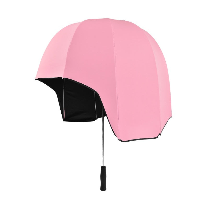 Helmet Umbrella Sunny And Rainy Dual-purpose Sun Protection Sunshade