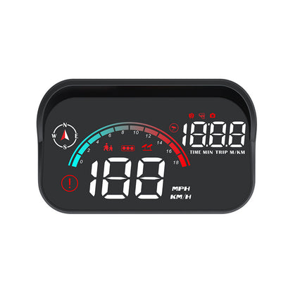 Head-Up Display Car GPS Universal Speed Compass HD Projector E-dog Version