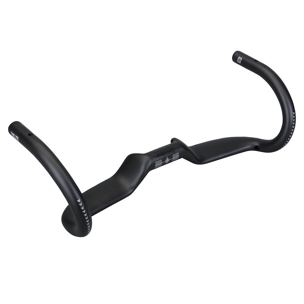 Carbon Fiber Large Angle Bent Handlebar Outer Swing Angle