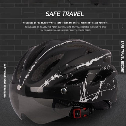 Mountain Highway Vehicle Magnetic Suction Goggles Riding Helmet Breathable And Windproof