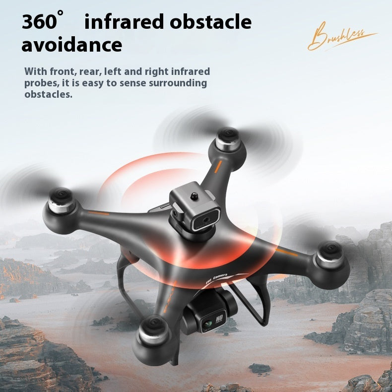S116 Brushless UAV Four-side Obstacle Avoidance Aerial Photography HD Toy