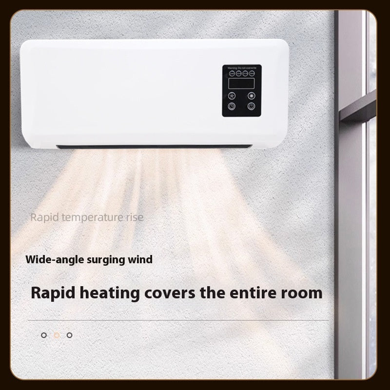 Warm Air Blower Bathroom Heater Wall-mounted Cold And Warm Dual-use