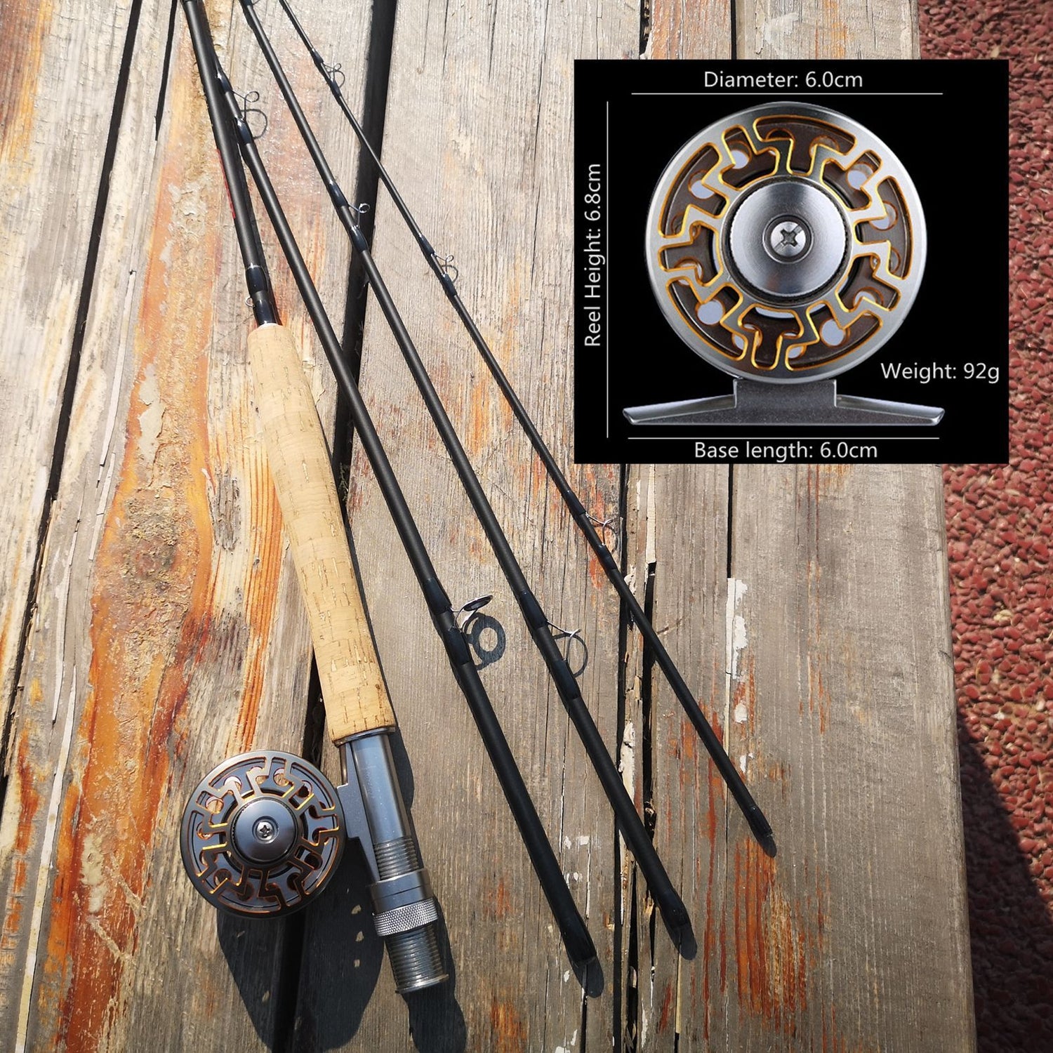 Fly Rod Set Cheap And Portable