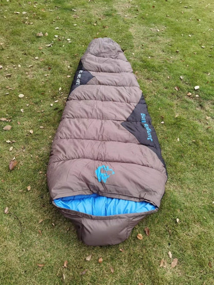 Outdoor Sleeping Bag Mummy Autumn And Winter Camping