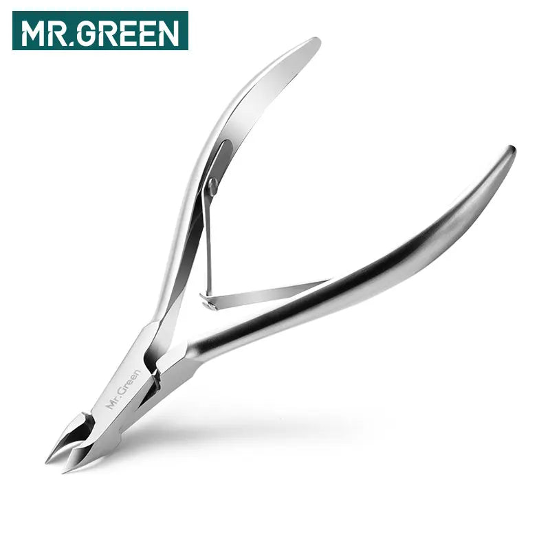MR.GREEN Nail Clipper Cuticle Nipper Cutter Stainless Steel Pedicure Manicure Scissor Nail Tool For Trim Dead Skin Cuticle