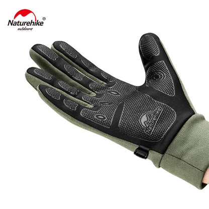Naturehike Touch Screen Anti-skid Gloves Mountaineering Cycling Hiking Non-Slip Portable Gloves NH20FS032