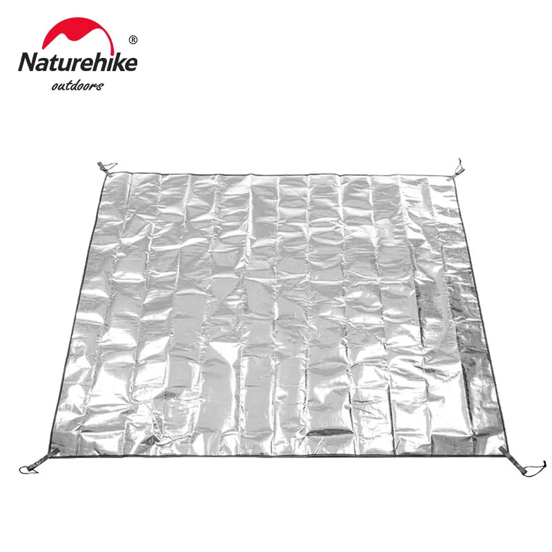 Naturehike Camping Groundsheet Waterproof Picnic Mat Tent Mat Multifunctional PE Aluminum Foil Moisture Barrier Outdoor Portable
