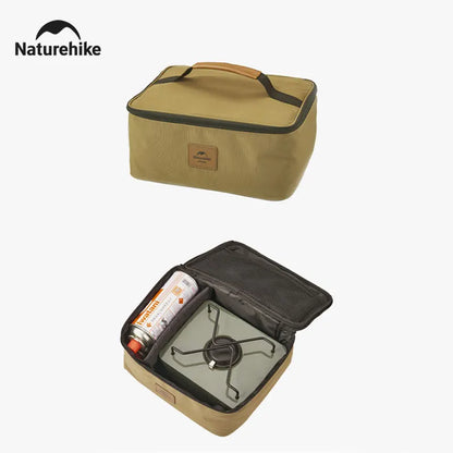 Naturehike Mini Card Stove Outdoor Camping Cooking Kits Portable Gas Stove Card Magnetic Stove Gas Tank and Storage Bag