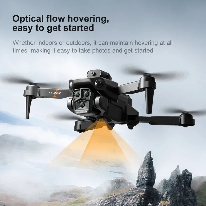 XIAOMI Mijia K6 Max Drone 8K WIFI GPS Professinal Three Cameras Wide Angle Optical Flow Four-way Obstacle Avoidance Quadcopter
