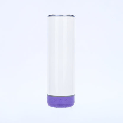 Sublimation 20oz Bluetooth Audio Cup Creative 304 Stainless Steel Vacuum Cup Double-layer Vacuum Tumbler