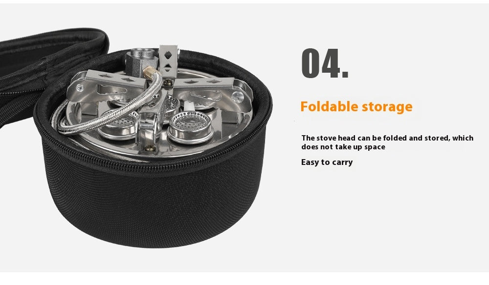 Outdoor Picnic Portable Foldable Camping Stainless Steel Split Stove