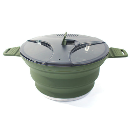 Outdoor Portable Travel Collapsible Pot Picnic Supplies