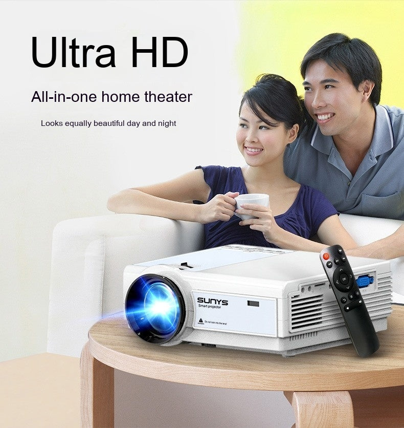 Portable HD Picture Quality Bedroom Projector Home