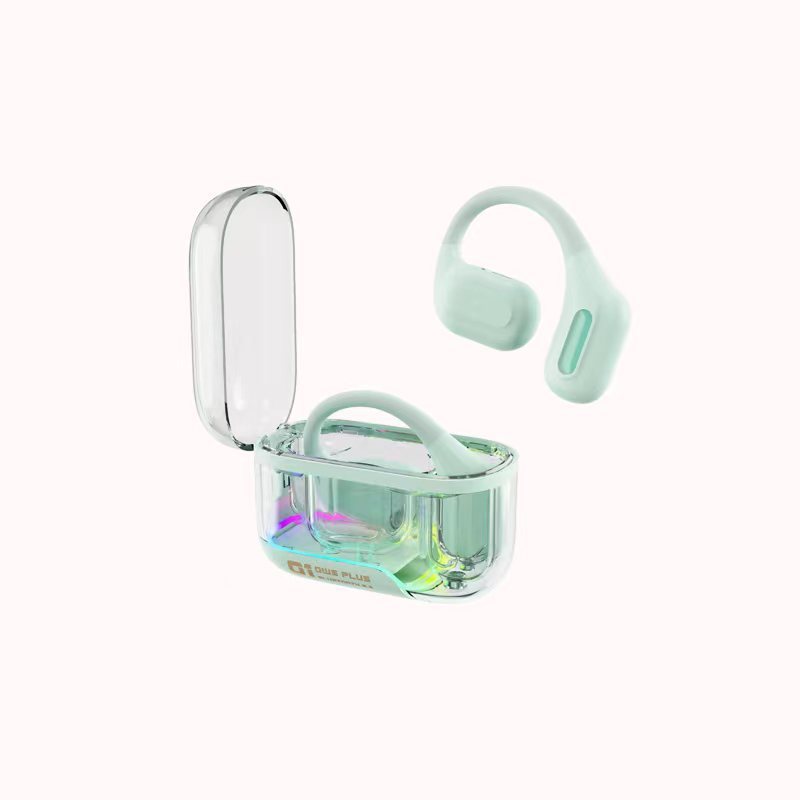 Ear-mounted Bluetooth Headset Non In-ear Open Ultra-long Life Battery Bluetooth Headset With Breathing Light