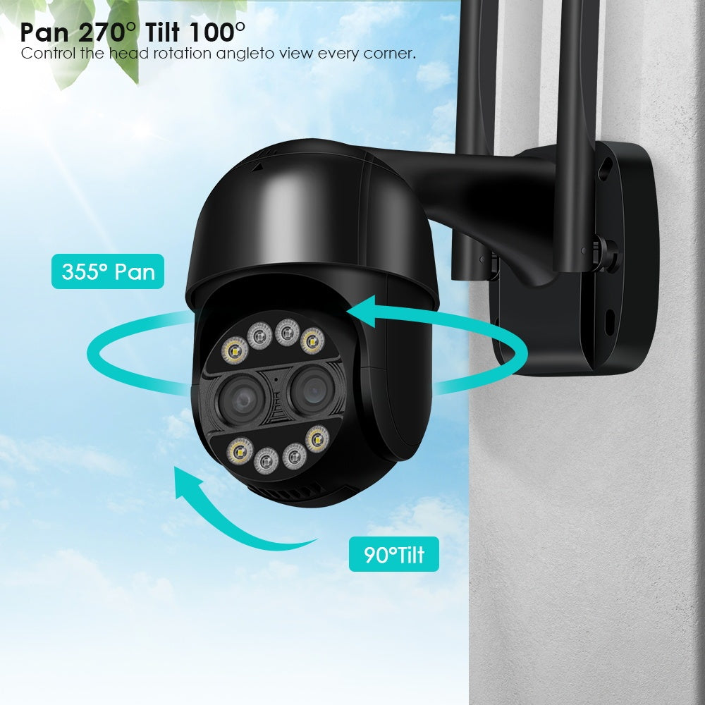 Megapixel Wifi Camera Onvif Outdoor Yuntai Webcam 4K