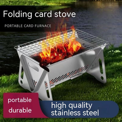 Outdoor Folding Stainless Steel Burning Oven