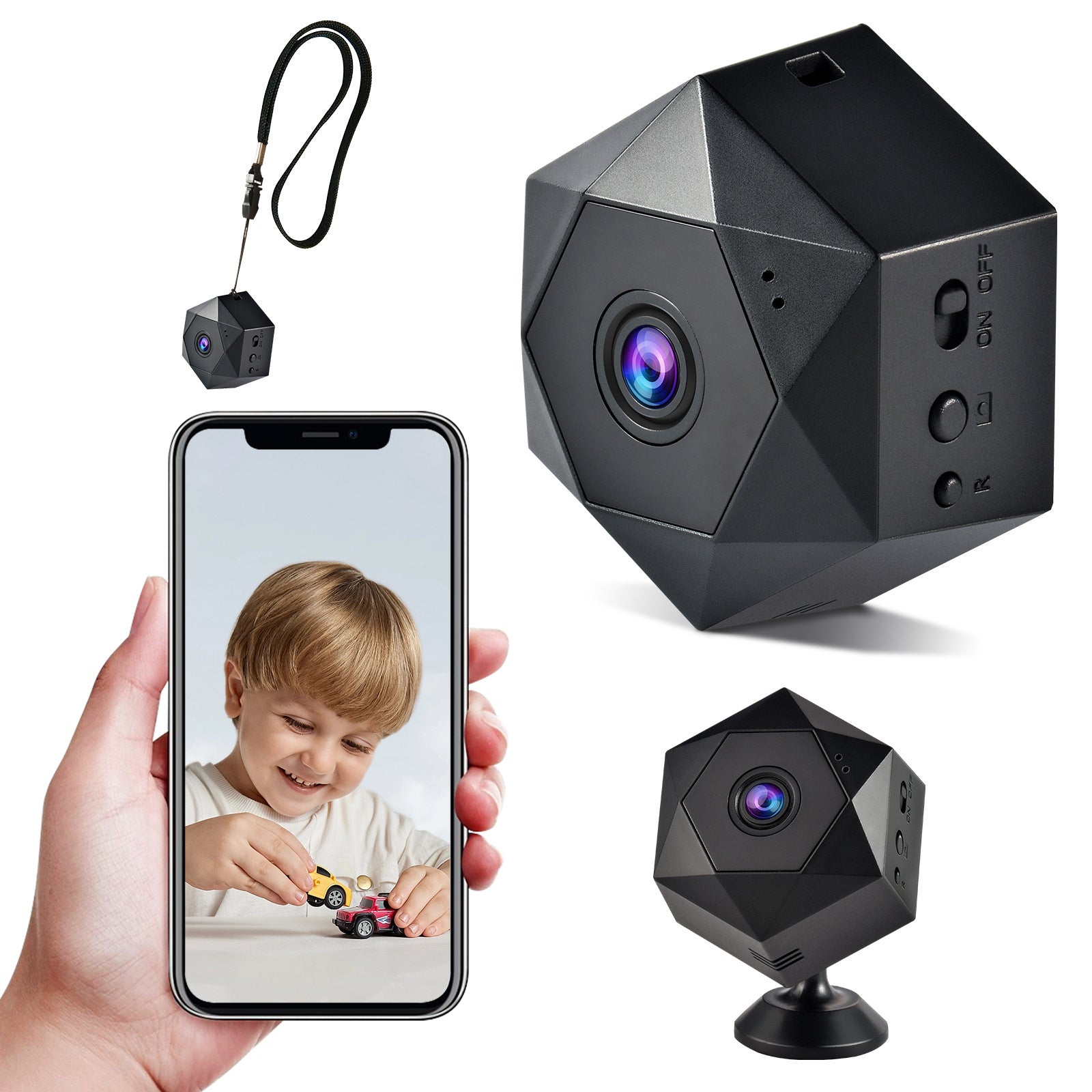 Surveillance Camera Home Wireless Plug-in-free