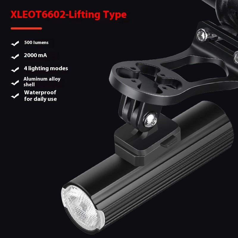 Bicycle Light Riding Headlight Can Be Mounted