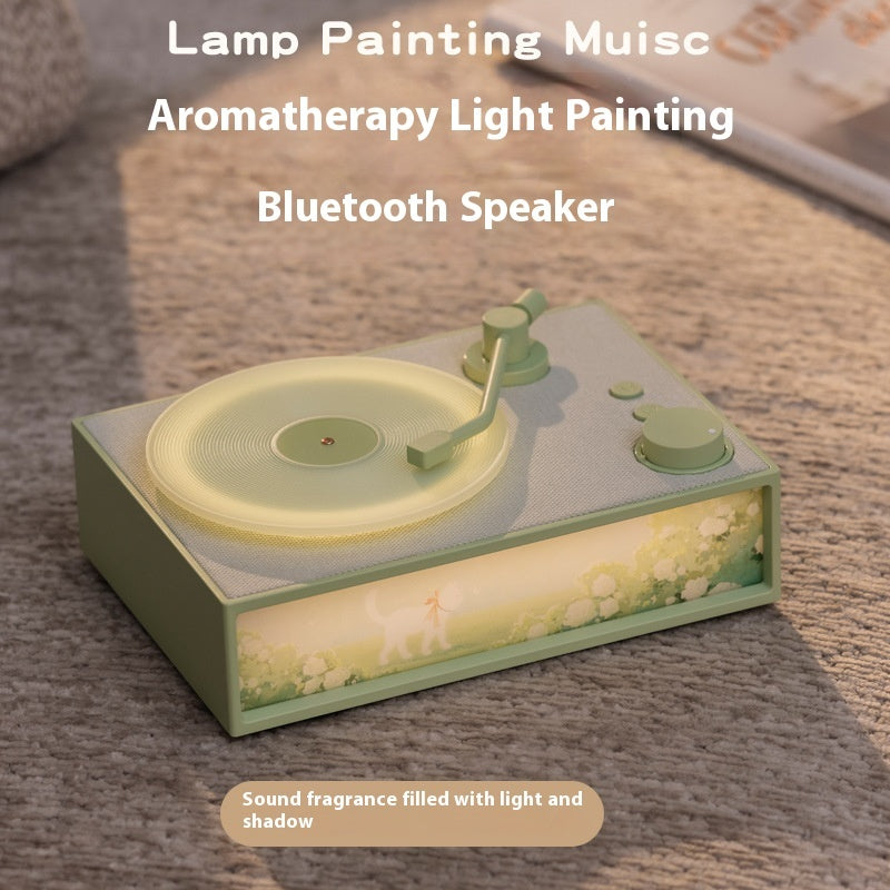Desktop Fragrance Vinyl Bluetooth Speaker